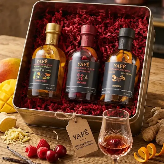 Coffret rhum Yafe