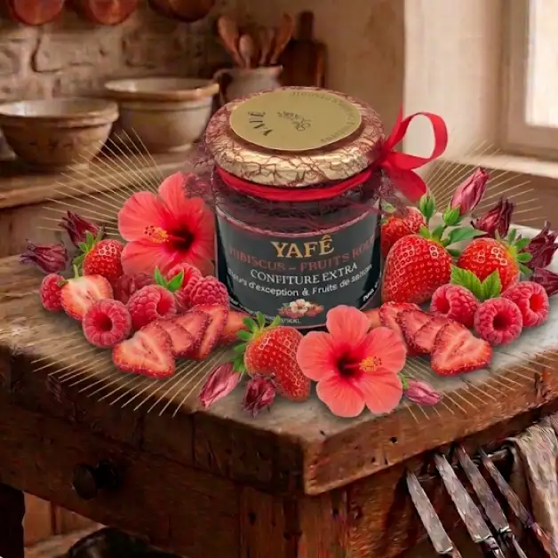 Confiture Extra Hibiscus & Fruits Rouges
