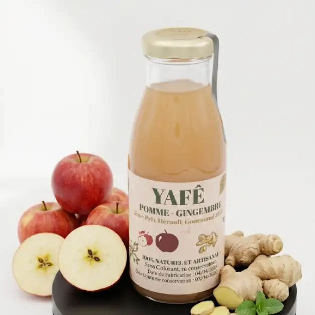 Cocktail Pomme – Gingembre  (L’excellence récompensée en 2012).