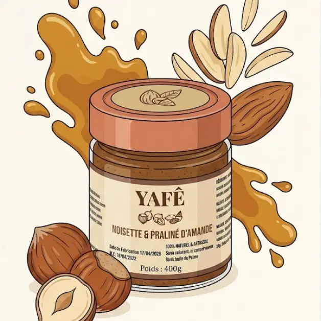 Pâte à Tartiner Noisette & Praliné d'Amande