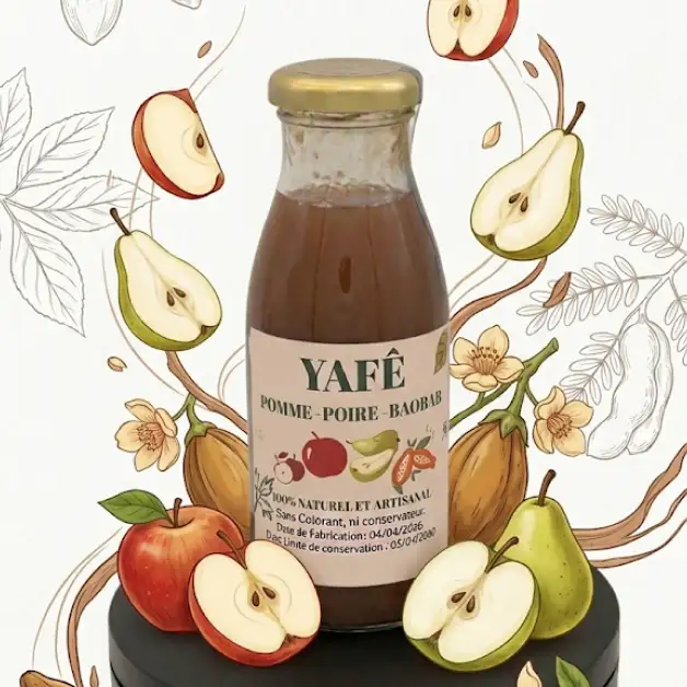 Cocktail Pomme - Poire - Baobab