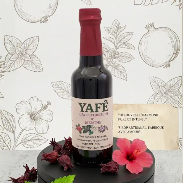 Sirop d'Hibiscus & Menthe